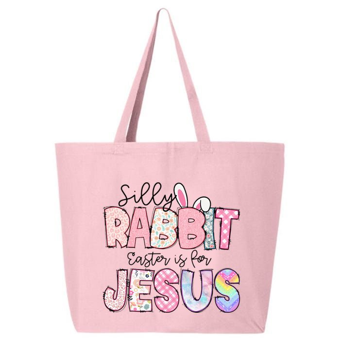 Silly Rabbit Easter Is For Jesus Funny 25L Jumbo Tote