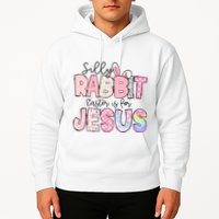 Silly Rabbit Easter Is For Jesus Funny Hoodie