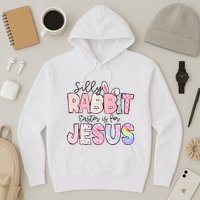 Silly Rabbit Easter Is For Jesus Funny Hoodie