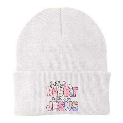 Silly Rabbit Easter Is For Jesus Funny Beanie
