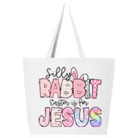 Silly Rabbit Easter Is For Jesus Funny 25L Jumbo Tote