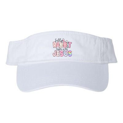 Silly Rabbit Easter Is For Jesus Funny Visor