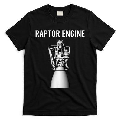 Starship Raptor Engine For Space Explorer & Rocket Scientist  T-Shirt