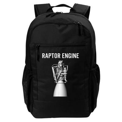 Starship Raptor Engine For Space Explorer & Rocket Scientist  Daily Commute Backpack