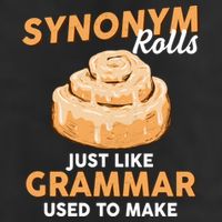 Synonym Rolls English Teacher Student Grammar Pun Learner Meaningful Gift Cool Comfort Performance Bucket Hat