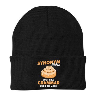 Synonym Rolls English Teacher Student Grammar Pun Learner Meaningful Gift Beanie