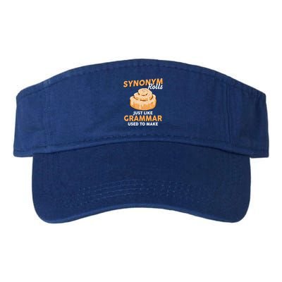 Synonym Rolls English Teacher Student Grammar Pun Learner Meaningful Gift Visor