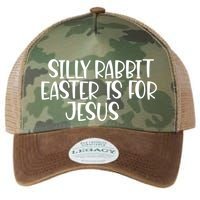 Silly Rabbit Easter Is For Jesus Funny Cute Christian Gift Legacy Tie Dye Trucker Hat