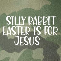 Silly Rabbit Easter Is For Jesus Funny Cute Christian Gift Legacy Tie Dye Trucker Hat