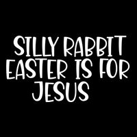 Silly Rabbit Easter Is For Jesus Funny Cute Christian Gift Wool Snapback Cap