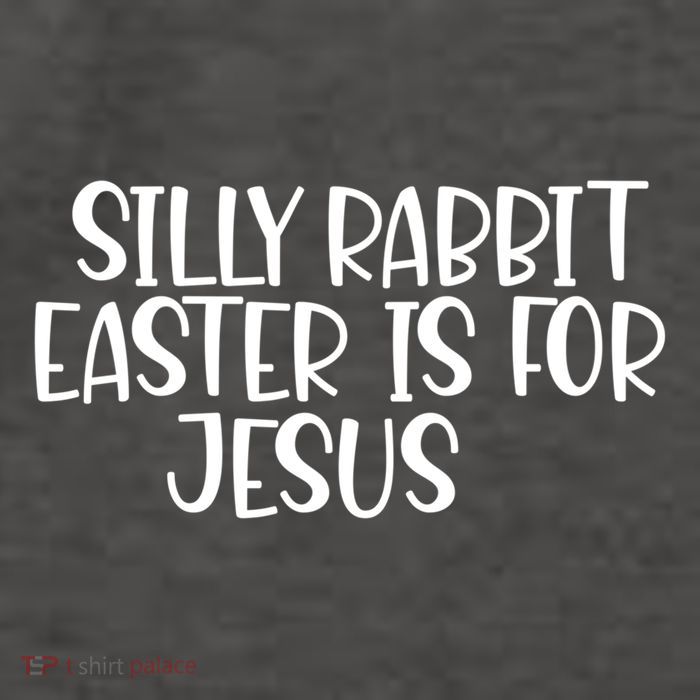 Silly Rabbit Easter Is For Jesus Funny Cute Christian Gift Vector Backpack