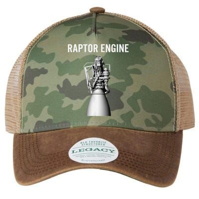 Starship Raptor Engine For Space Explorer  Rocket Scientist Legacy Tie Dye Trucker Hat
