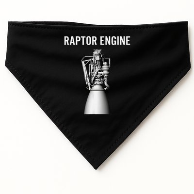 Starship Raptor Engine For Space Explorer  Rocket Scientist USA-Made Doggie Bandana