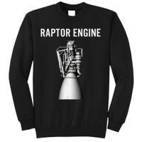 Starship Raptor Engine For Space Explorer  Rocket Scientist Sweatshirt
