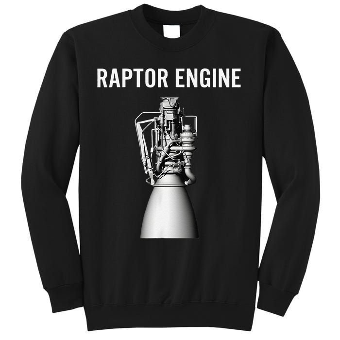 Starship Raptor Engine For Space Explorer  Rocket Scientist Sweatshirt