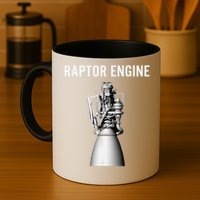 Starship Raptor Engine For Space Explorer  Rocket Scientist Mug