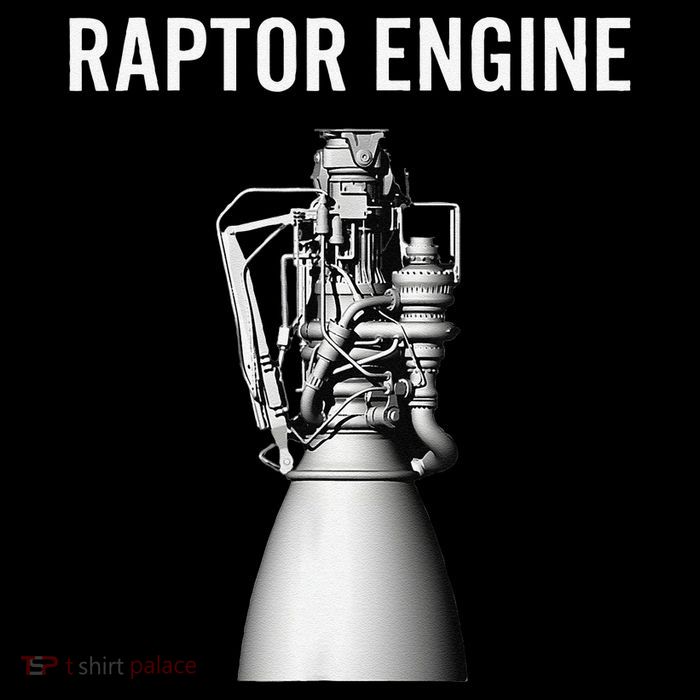 Starship Raptor Engine For Space Explorer  Rocket Scientist Bag