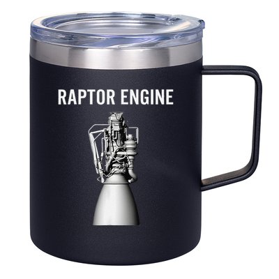 Starship Raptor Engine For Space Explorer  Rocket Scientist 12oz Stainless Steel Coffee Mug