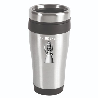 Starship Raptor Engine For Space Explorer  Rocket Scientist 16oz Travel Tumbler