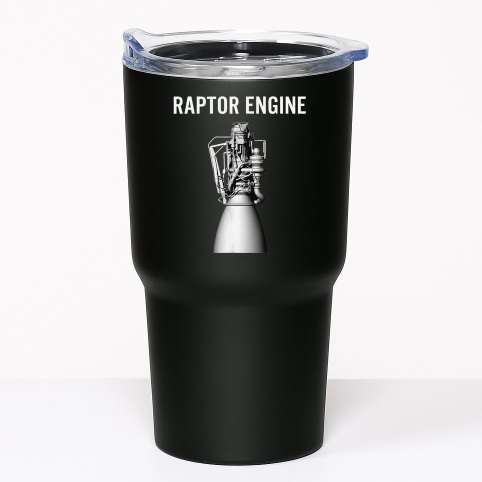 Starship Raptor Engine For Space Explorer  Rocket Scientist Tumbler