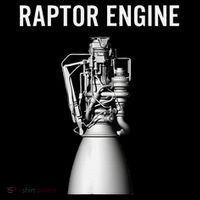 Starship Raptor Engine For Space Explorer  Rocket Scientist Poster