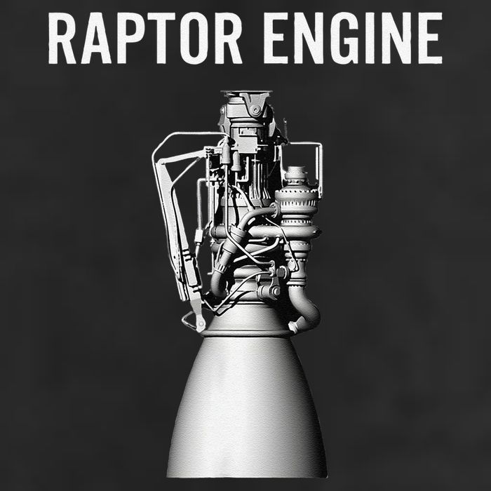 Starship Raptor Engine For Space Explorer  Rocket Scientist Hat