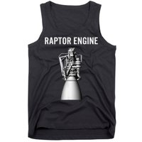 Starship Raptor Engine For Space Explorer  Rocket Scientist Tank Top