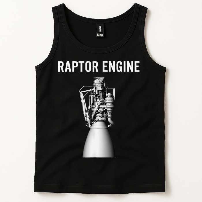 Starship Raptor Engine For Space Explorer  Rocket Scientist Tank Top