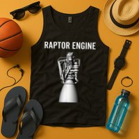 Starship Raptor Engine For Space Explorer  Rocket Scientist Tank Top