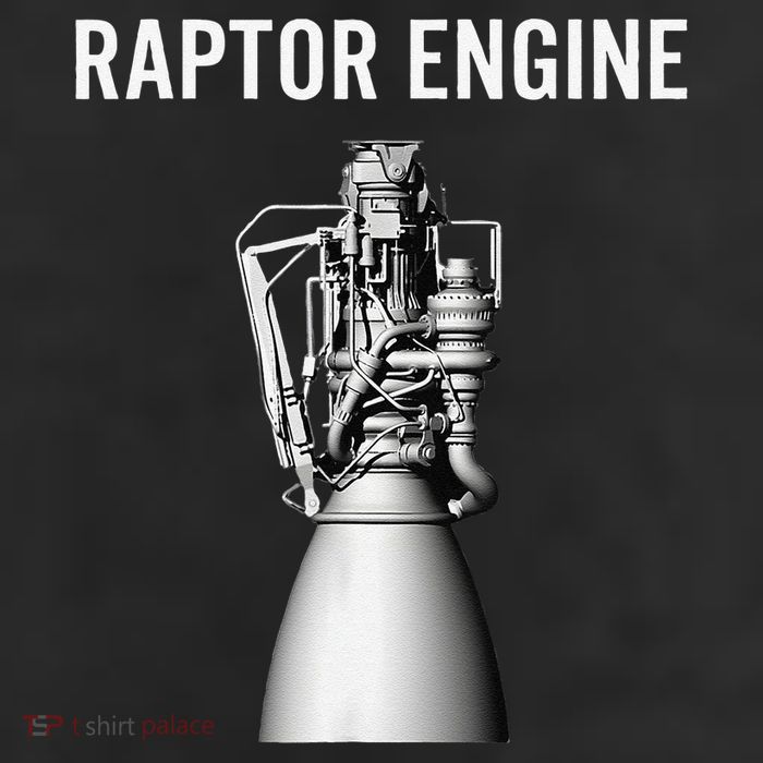 Starship Raptor Engine For Space Explorer  Rocket Scientist Golf Towel