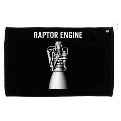 Starship Raptor Engine For Space Explorer  Rocket Scientist Grommeted Golf Towel