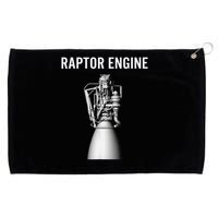 Starship Raptor Engine For Space Explorer  Rocket Scientist Grommeted Golf Towel