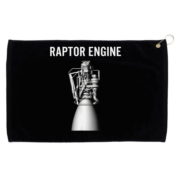 Starship Raptor Engine For Space Explorer  Rocket Scientist Grommeted Golf Towel