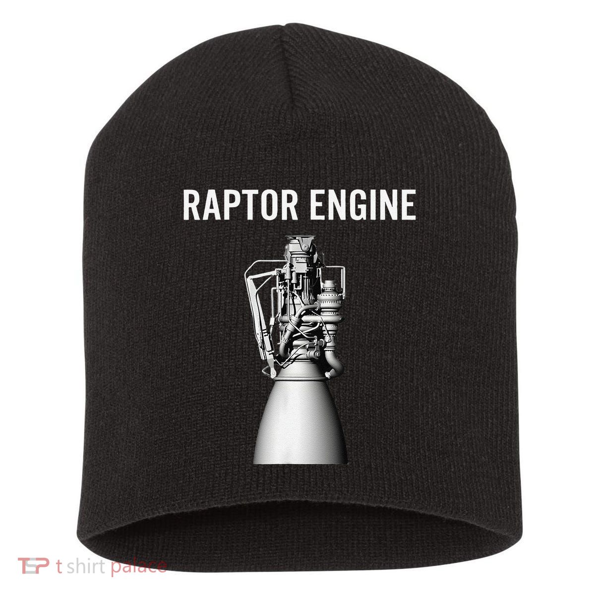 Starship Raptor Engine For Space Explorer  Rocket Scientist Short Acrylic Beanie
