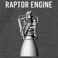 Starship Raptor Engine For Space Explorer  Rocket Scientist Vector Backpack