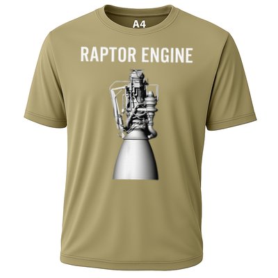 Starship Raptor Engine For Space Explorer  Rocket Scientist Performance Shirt