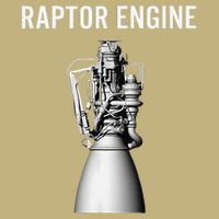 Starship Raptor Engine For Space Explorer  Rocket Scientist Performance Shirt