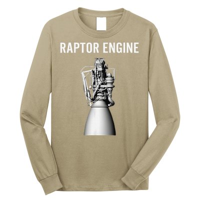 Starship Raptor Engine For Space Explorer  Rocket Scientist Long Sleeve Shirt