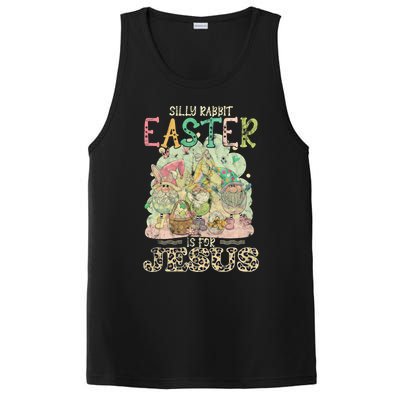 Silly Rabbit Easter Is For Jesus Gnomes Gift PosiCharge Competitor Tank