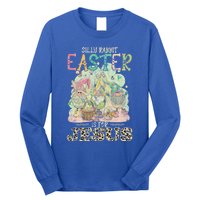 Silly Rabbit Easter Is For Jesus Gnomes Gift Long Sleeve Shirt