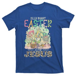 Silly Rabbit Easter Is For Jesus Gnomes Gift T-Shirt