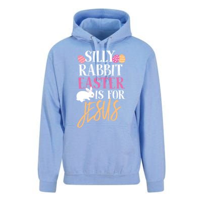 Silly Rabbit Easter Is For Jesus Holy Religious Week Funny Gift Unisex Surf Hoodie