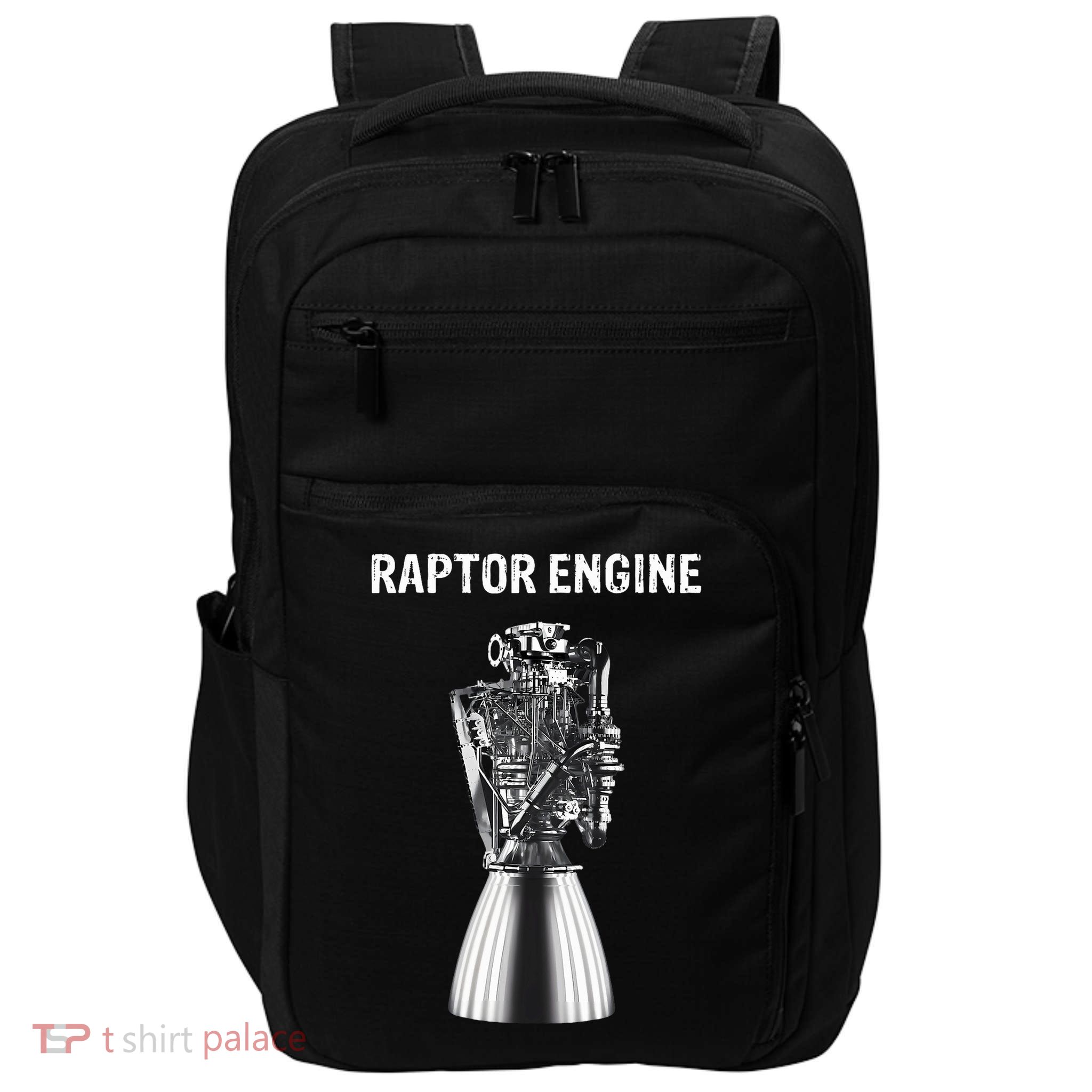 Starship Raptor Engine For Space Explorer & Rocket Scientist  Impact Tech Backpack