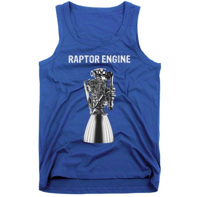 Starship Raptor Engine For Space Explorer & Rocket Scientist Tank Top