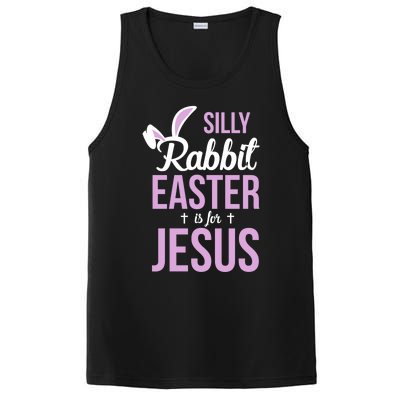 Silly Rabbit Easter Is For Jesus Great Gift PosiCharge Competitor Tank