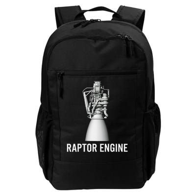 Starship Raptor Engine For Space Explorer  Rocket Scientist Gift Daily Commute Backpack
