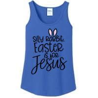 Silly Rabbit Easter Is For Jesus Religious Cute Christian Cute Gift Ladies Essential Tank