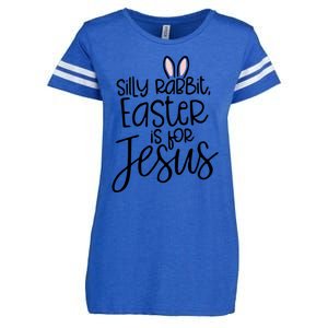 Silly Rabbit Easter Is For Jesus Religious Cute Christian Cute Gift Enza Ladies Jersey Football T-Shirt