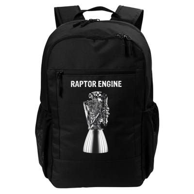 Starship Raptor Engine For Space Explorer & Rocket Scientist Daily Commute Backpack