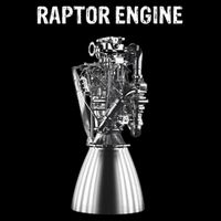 Starship Raptor Engine For Space Explorer & Rocket Scientist Button